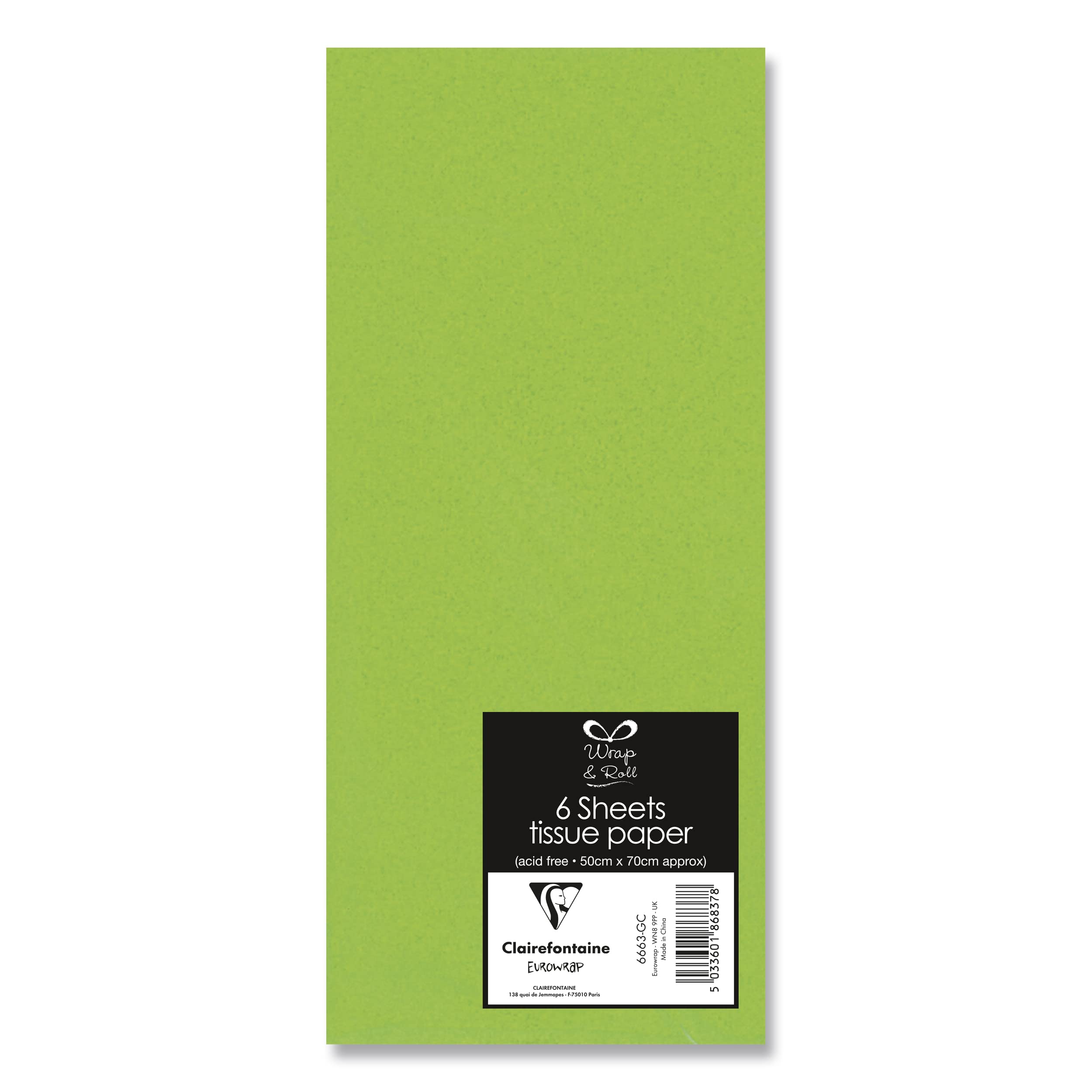 Carta velina piegata confezione da 100 fogli 100x140cm 31g