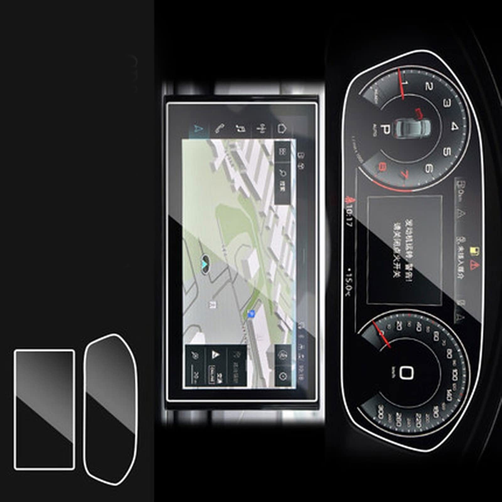 Verre trempé Audi A4 anti-rayures solution écran LCD rayé GPS multimédia