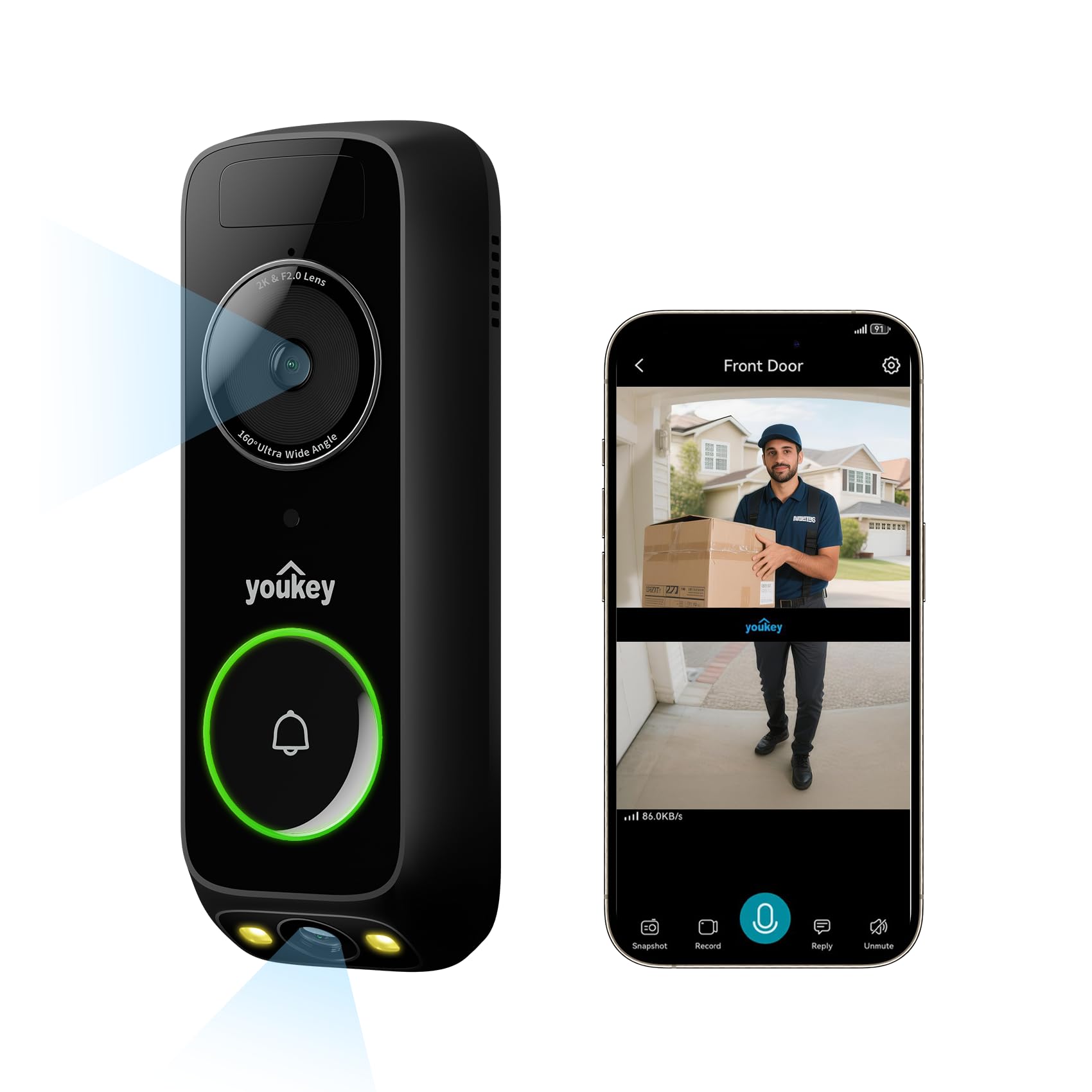 Youkey Doorbell Camera