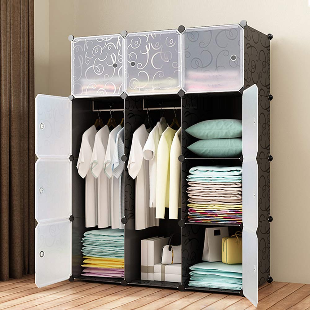 Buy AcornFort® MY202 EcoFriendly Polymer Interlocking Wardrode Storage Cubes Modular