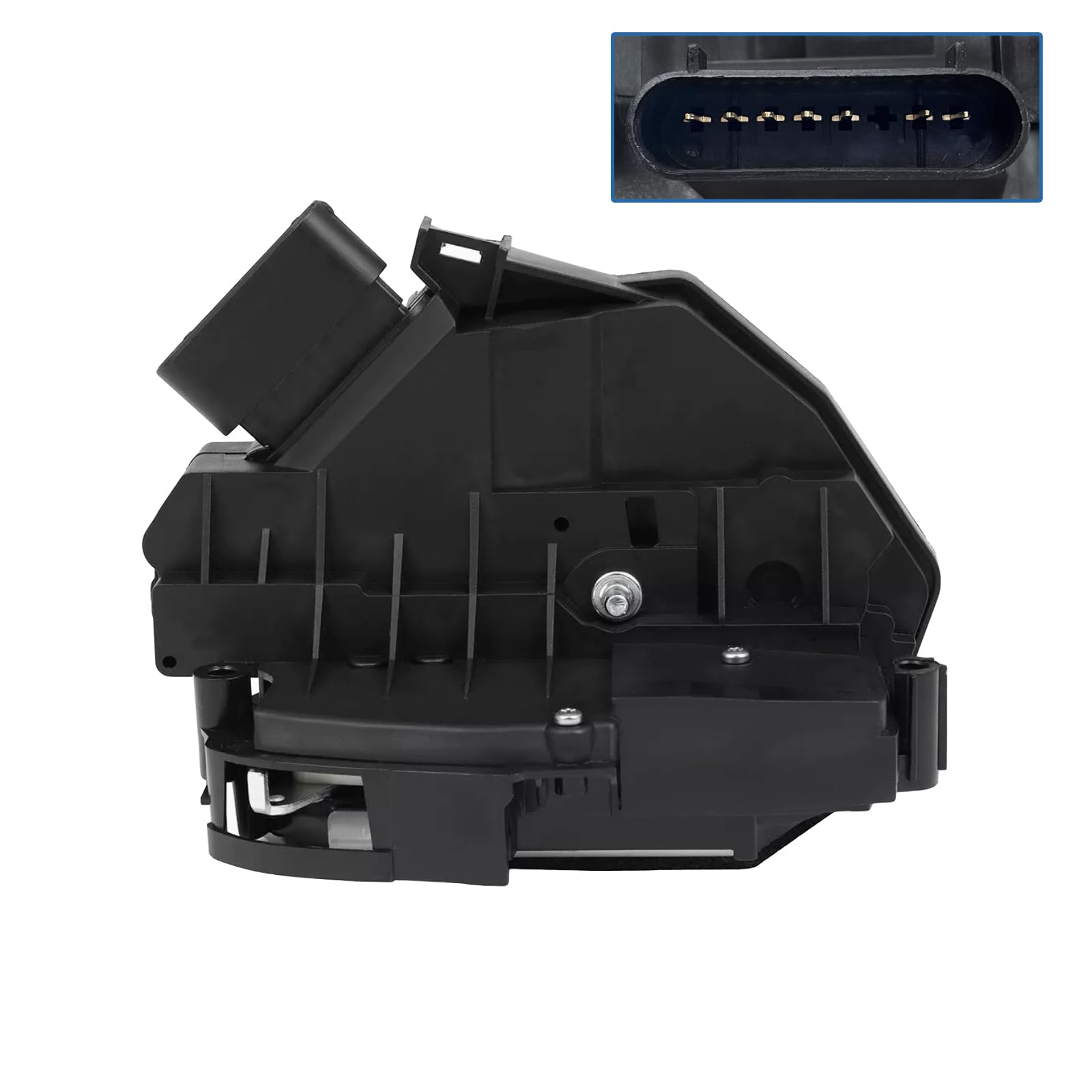 Qagea Front Left Driver Side Door Lock Latch Actuator 7 Pins Fit for Ford Edge 2015-2016, Escape 2013-2017, Fiesta 2011-2016, Focus 2012-2017, Fusion & Lincoln MKZ 2013-2016, Replaces AE8Z-5421813-D