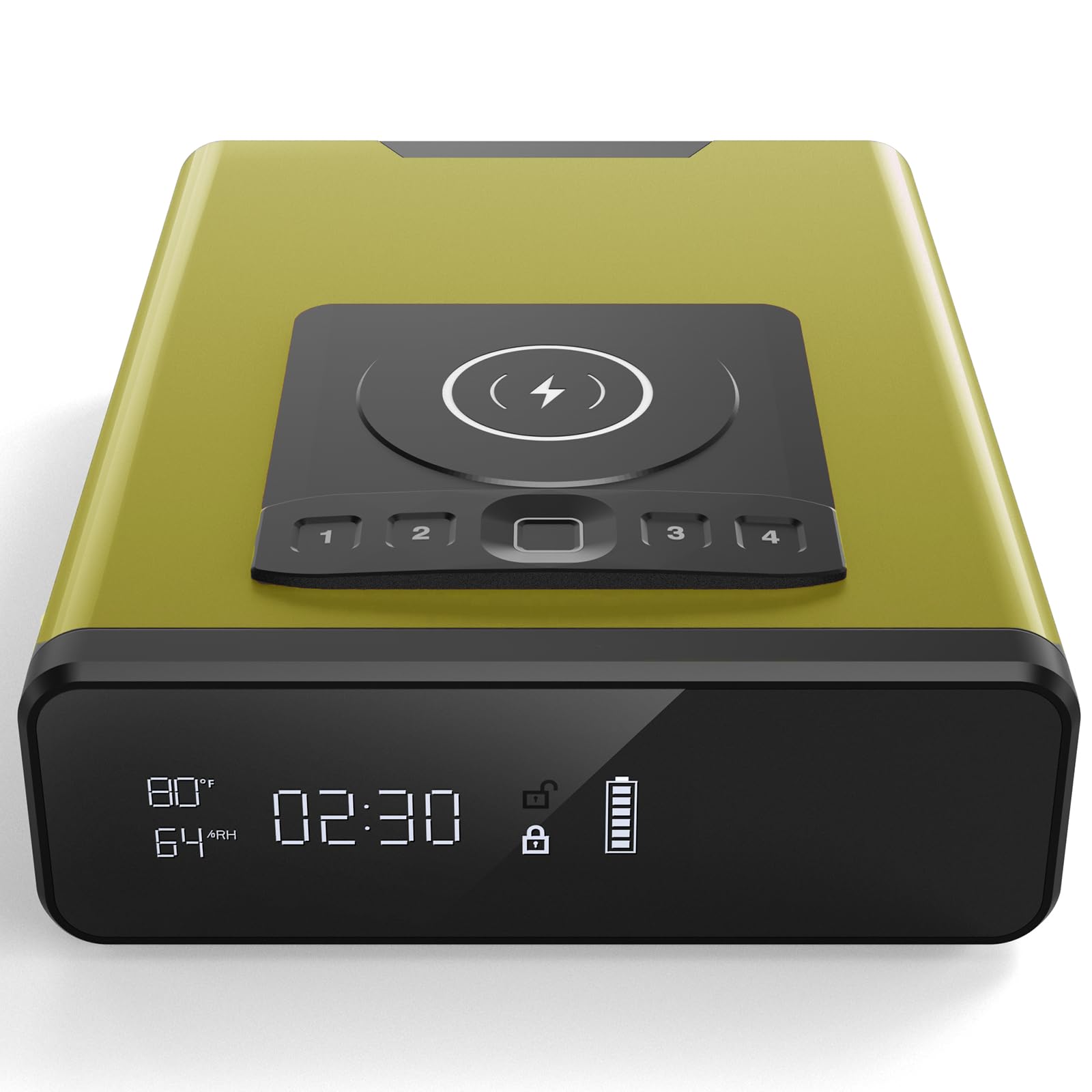Clock Safe Combo Snapklik.com : Grimtron Gun Safe For Handgun, Biometric Clock Safes