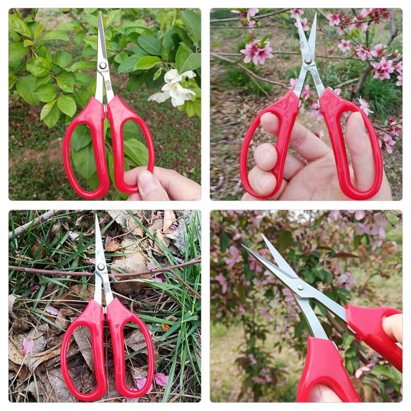 Tijeras de poda ibasenice 6.10 pulg para jardín miniatura 5