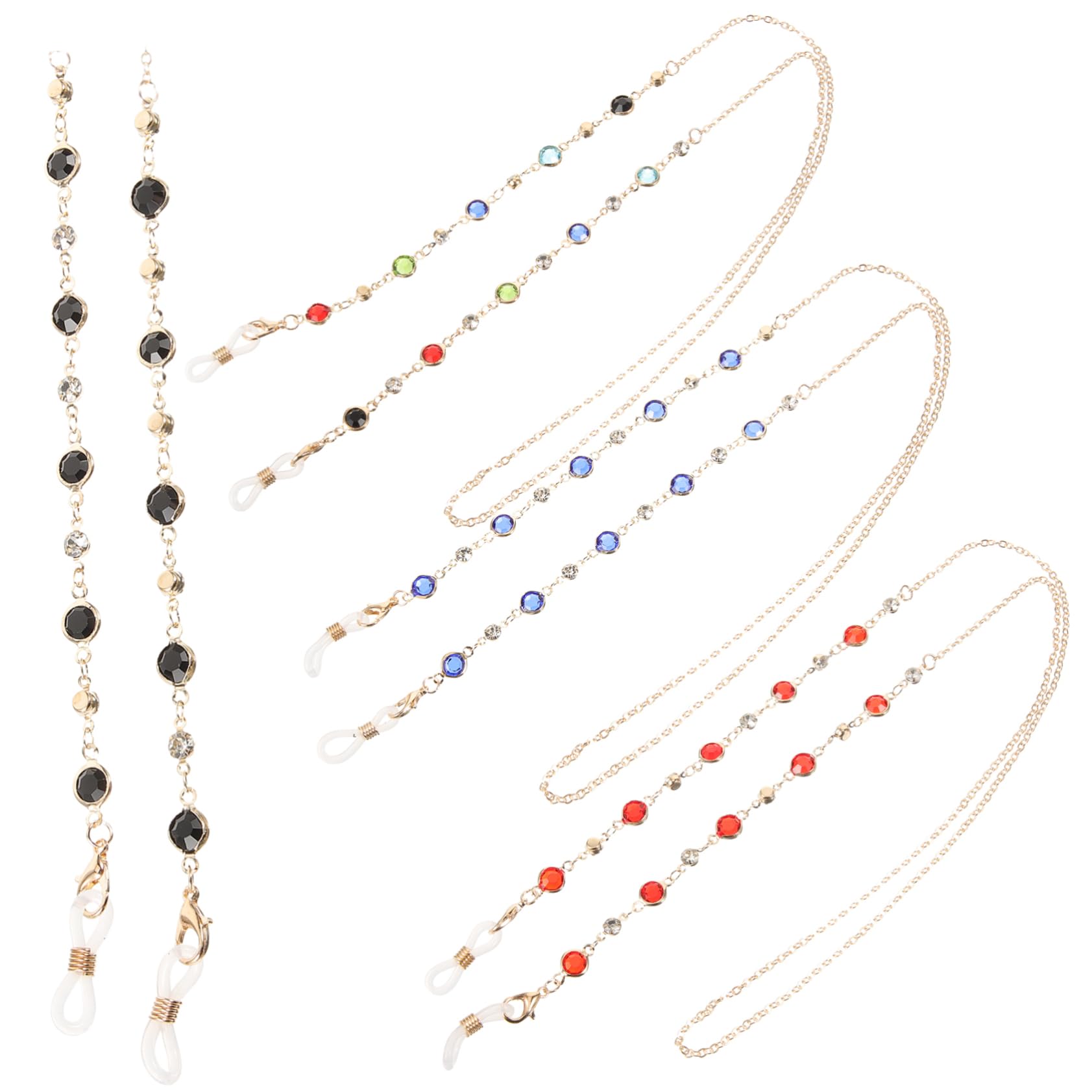 20piezas Cadena De Gafas De Mujer Cuentas De Elegante y Versátil Como Collar Para Gafas De Sol y Accesorios De Moda Para Ocasiones Especiales