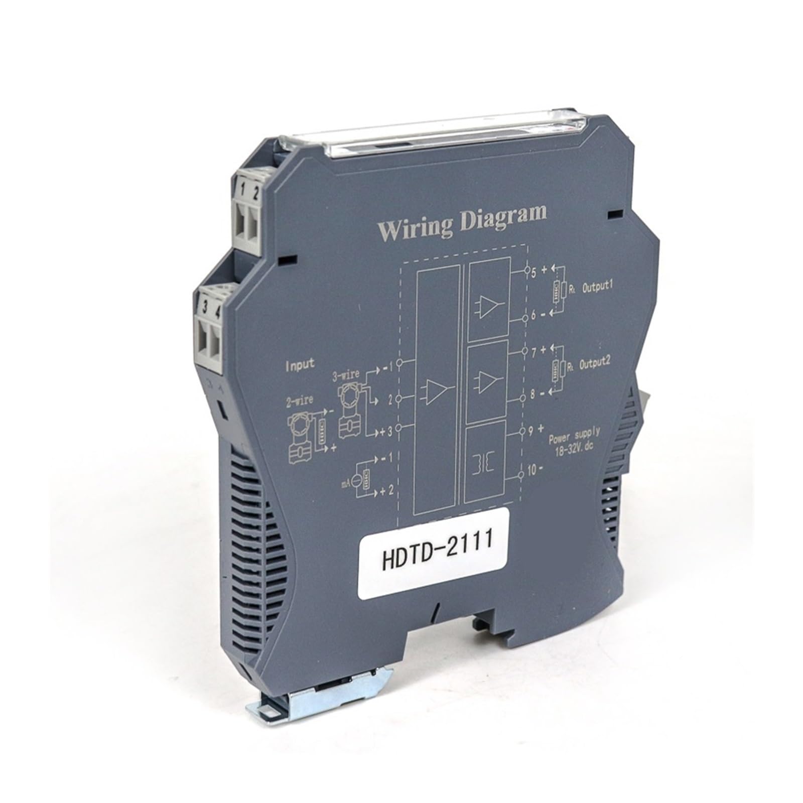220 V Netzteil 0–10 V Signalwandler 4–20 mA Signalisolation Tratransmitter (1–5 V IN-220 V-4–20 mA)