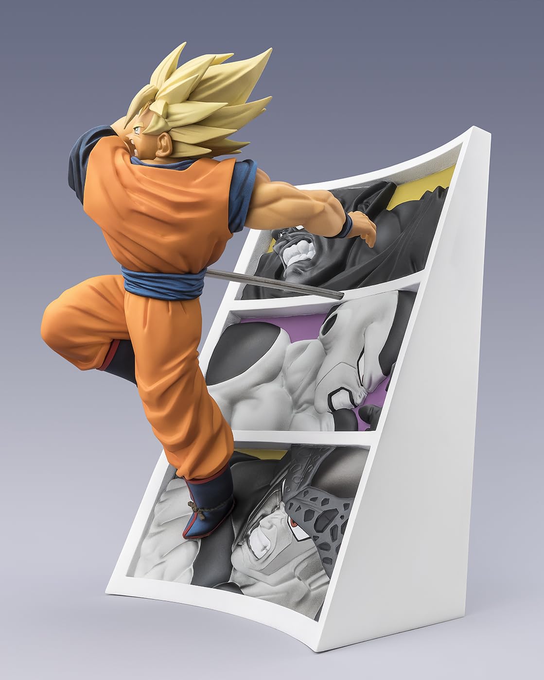 TAMASHII NATIONS Dragon Ball Z - Super Saiyan Son Goku - Trail of Battles- FiguartsZERO kolekcjonerska figurka