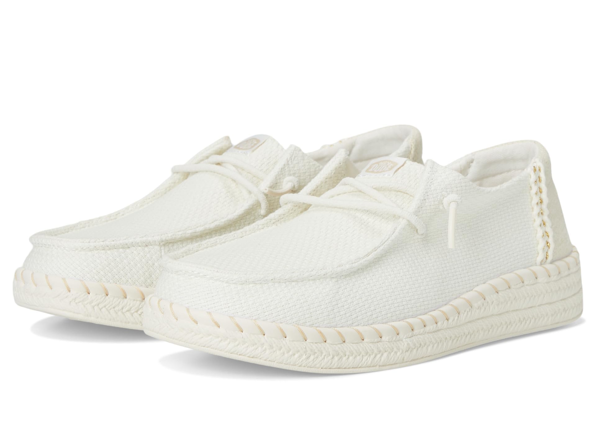 heydude Womens Wendy Espadrille Woven, White, 11-picture-54