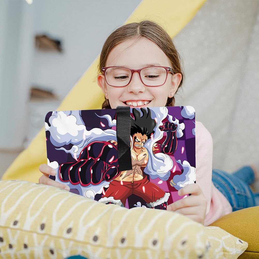 Classeur One Piece Fermeture éclair Classeur Cartes 900 Places - Album Collection One Piece, 50 Pages, Fermeture éclair étanche Rangement Cartes Jeu Transportable