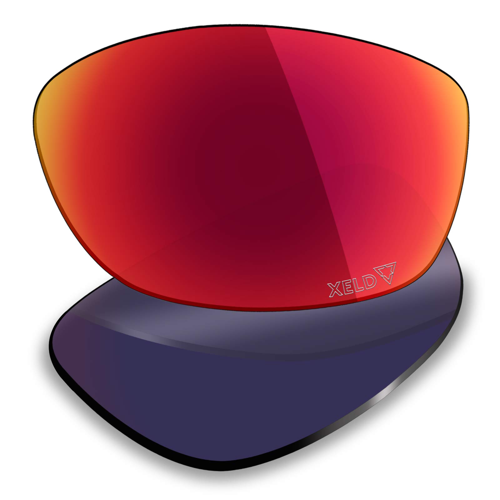 Mryok XELD Replacement Lenses for Oakley Pit Bull OO9127 - Johnny Red