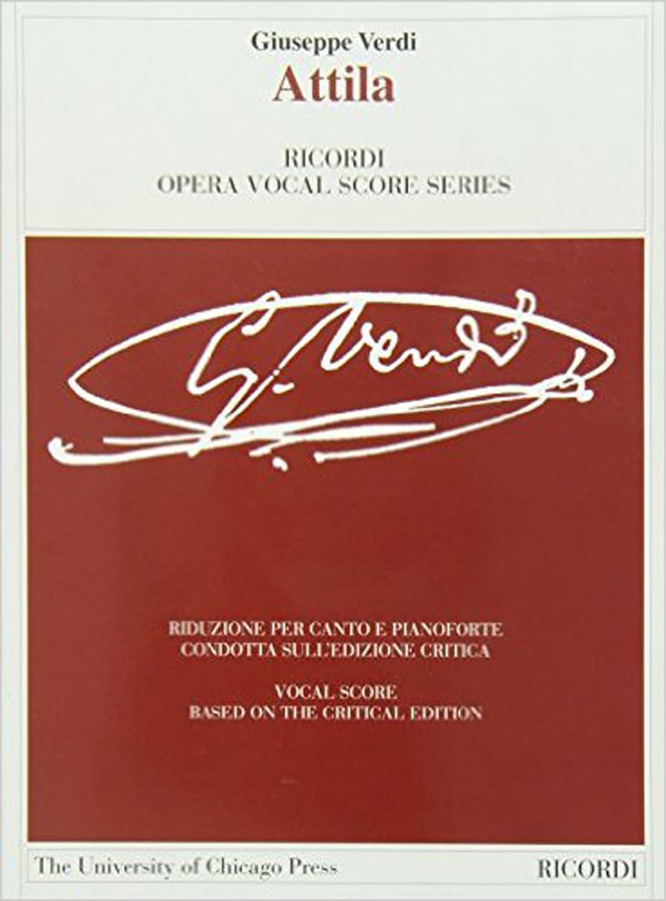 Attila: The Piano-Vocal Score [Lingua inglese]