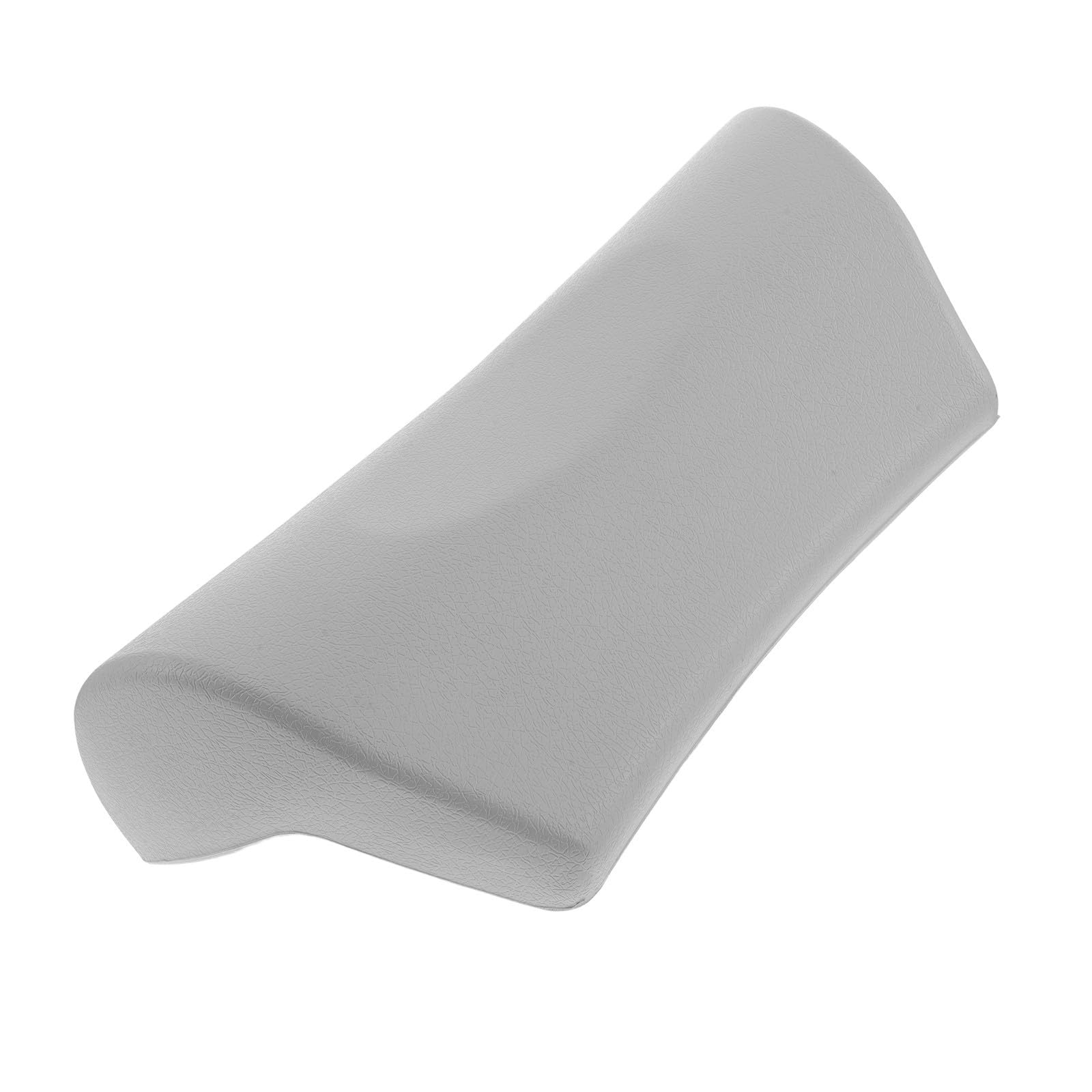 POPETPOP Almohada de Bañera, Almohada de Baño de PU Blanco, y Lavable, con Ventosas Antideslizantes, Reposacabezas para Cuello y Espalda, para Bañera y SPA