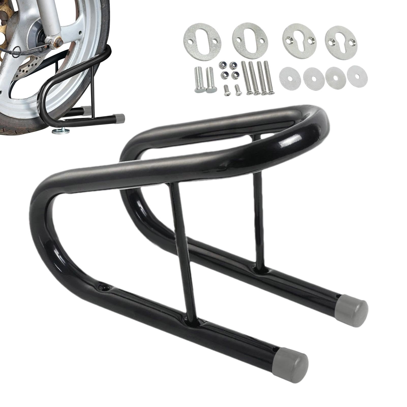 Motorrad-Unterlegkeilständer, Motorrad-Reifenkeil, Unterlegkeil für | Motorrad, Motorrad-Radhalter, Ständer, Aufbewahrung, Transportzubehör, bestes Unterlegkeil, Laderampe, Wartungsständer,