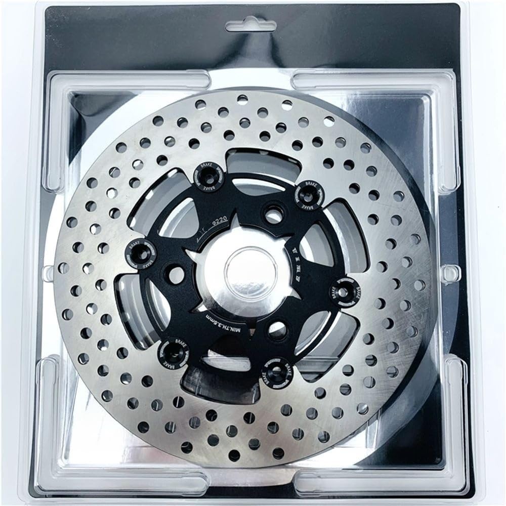 Dischi Freno Moto Universale 220 * 70mm 3 Fori Disco Flottante Moto Anteriore Freno Posteriore Per RSZ JOG FORCE Per M3 Scooter Dirt Bike Accessori