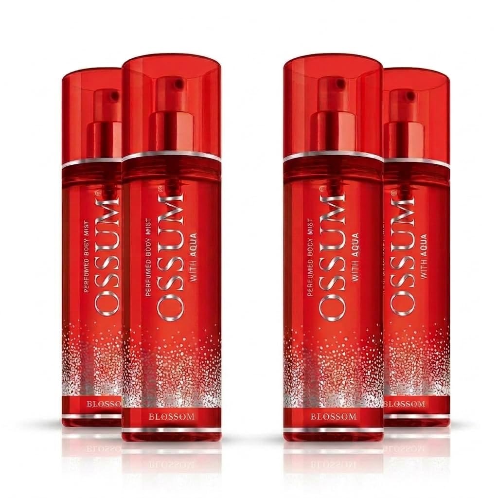 Ossum Blossom Body Mist 115ml each for Women (460 Ml, Pack of 4)-image-15