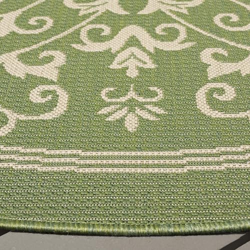 Tapete SAFAVIEH Courtyard Collection redondo 94 cm miniatura 4