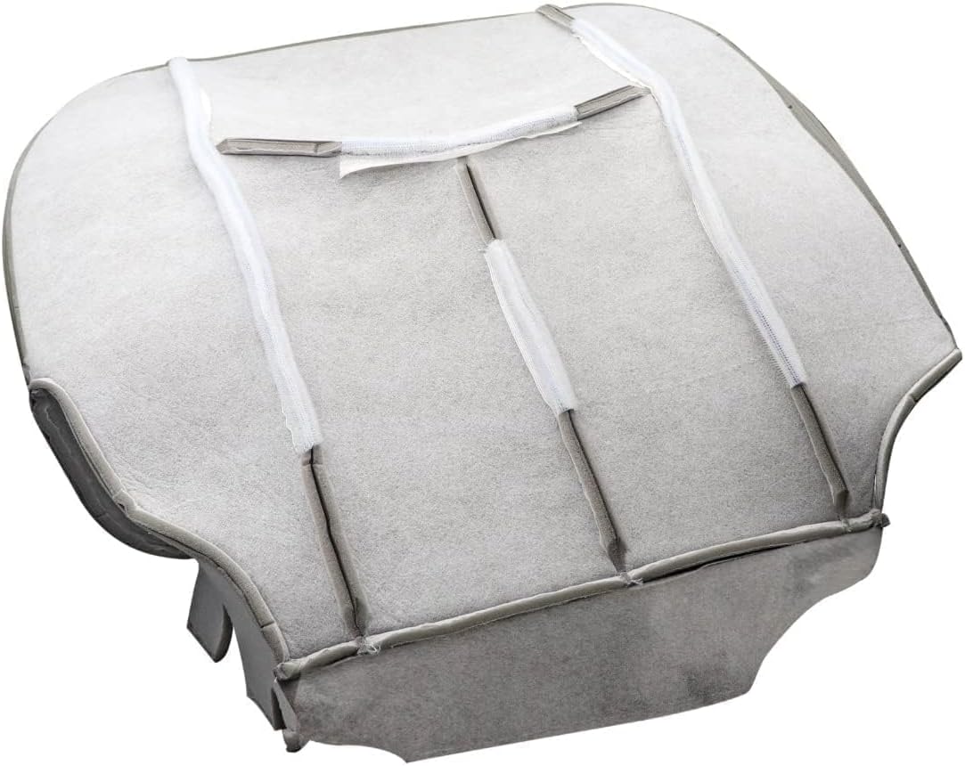 GXARTS Driver and Passenger Side Bottom Replacement Seat Cover and Top Lean Back Seat Cover Light Gray 922 or 92i Fit for Chevy GMC Tahoe Suburban Avalanche Yukon Silverado Sierra 2003 2004 2005 2006