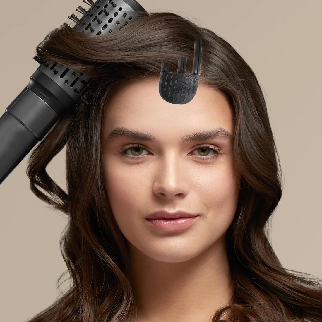 NHQZ 2 Pz Clip Radice - Pettine Ricci | Arricciatura Radici (Nero)