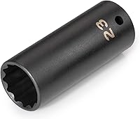 Vista 15 de TEKTON Encastre de 1/2 pulgada x 0.472 in de profundidad 12 puntos de impacto SID23312