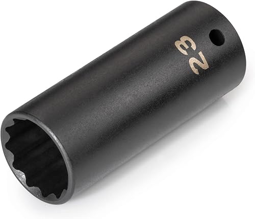 Miniatura 14 de TEKTON Encastre de 1/2 pulgada x 9/16 pulgadas de profundidad 12 puntos de impacto SID23214 Profundo