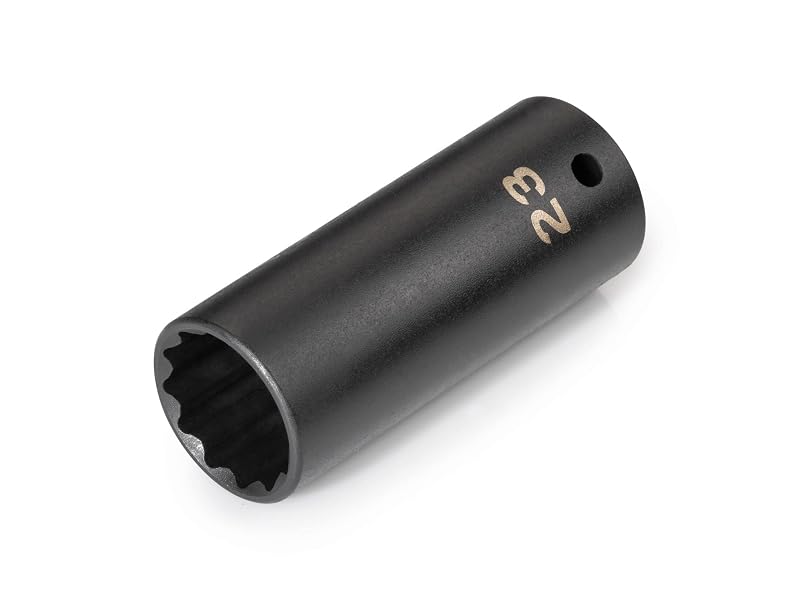 Soquete de Impacto TEKTON com Encaixe de 12,7 mm (1/2 pol.) x 23 mm, 12 Pontos, Profundo SID23323