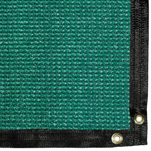 Be Cool Solutions 70% Green Outdoor Sun Shade Canopy: UV Protection Shade Cloth| Lightweight, Easy Setup Mesh Canopy Cover with Grommets| Sturdy, Durable Shade Fabric for Garden, Patio & Porch 12'x12'