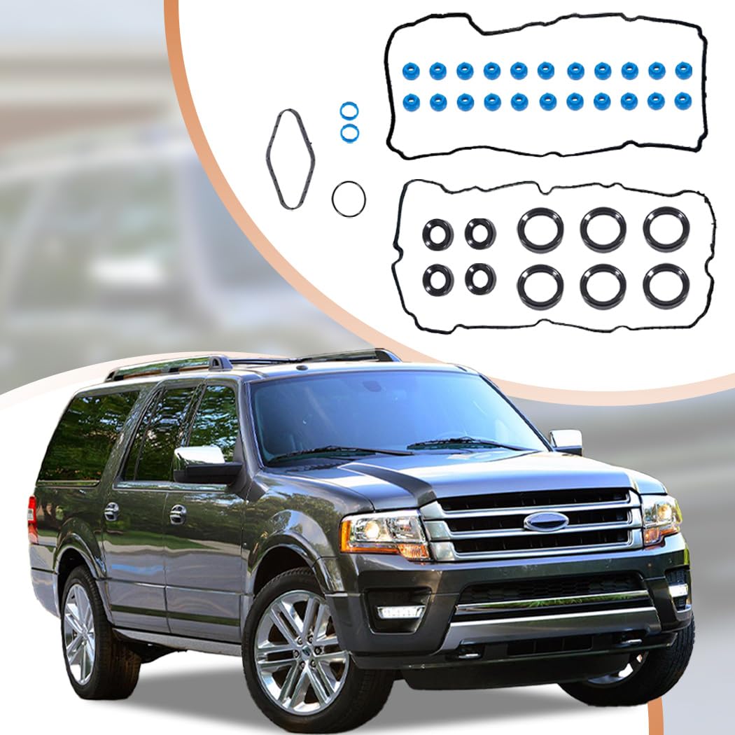 VS50879R Valve Cover Gasket for Ford F150 3.5L 2013-2014, for Ford Transit 150 250 350 Expedition Lincoln Navigator 3.5L V6 Turbo 2012 2013 2014 2015 2016-2020, Replace VS 50879 R, BR3Z6C535A