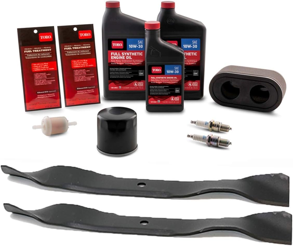 The Mower Shop 42" Toro TimeCutter SS & SW Tune-Up Kit (Toro V-Twin 2018 & Newer) Full Synthetic