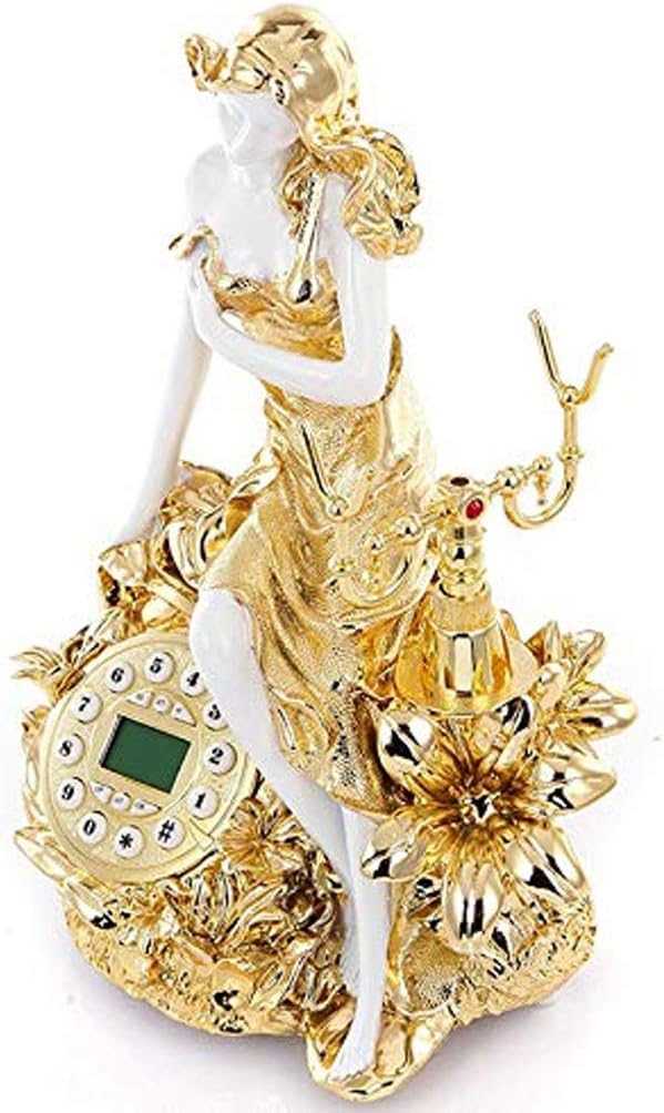 Telephone Desktop landline-Corded Phone with Speakerphone and Caller ID Call Waiting, Telephone Desk Wall Mounted in Telephone,Office,Hotel Home Decoration