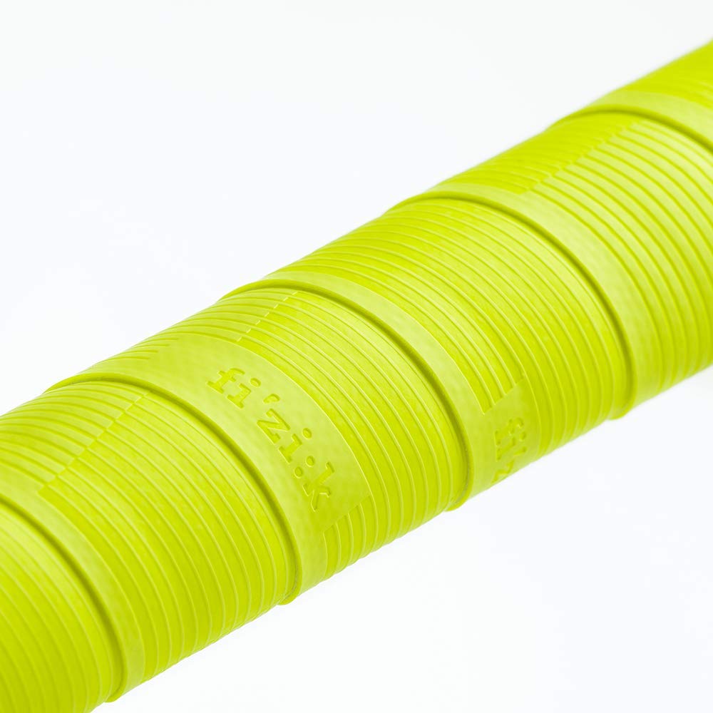 Fizik Vento Solocush Tacky,Gravel and Road Cycling bar Tape, Yellow Fluo, 2.7mm