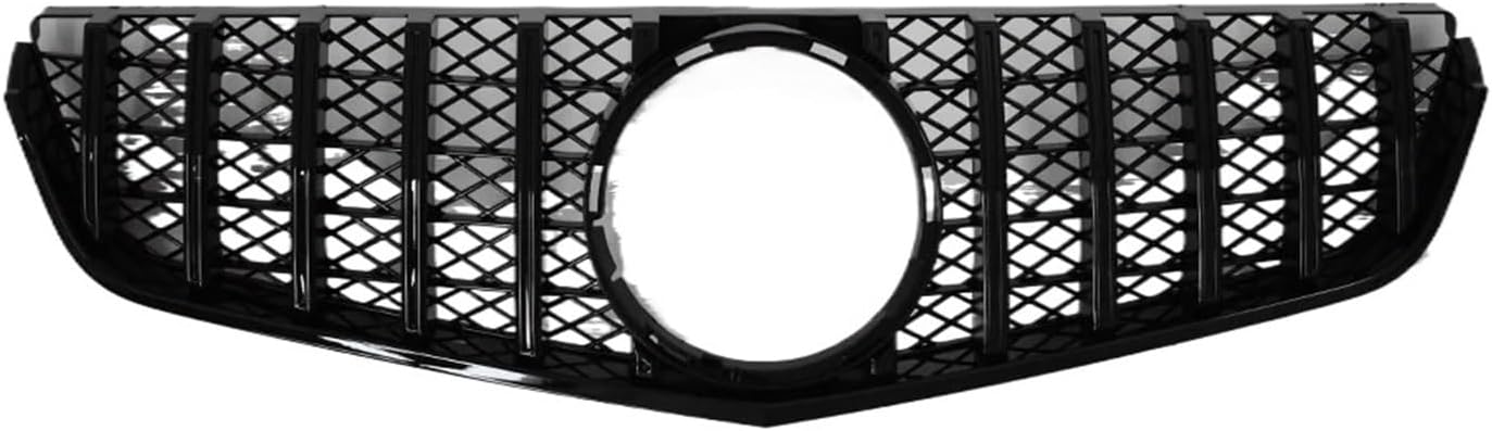 Front Grill For Benz W207 C207 A207 E Coupe 2009-2016 Such As E200 E260 E320 E350 E400 E500 Front Radiator Grid Bumper Grille Grill(2009-2012 GT Black)