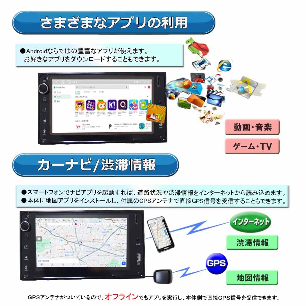 Amazon.co.jp: 【TOYOTA ダイハツ 専用モデル】ワイドナビ 7インチ