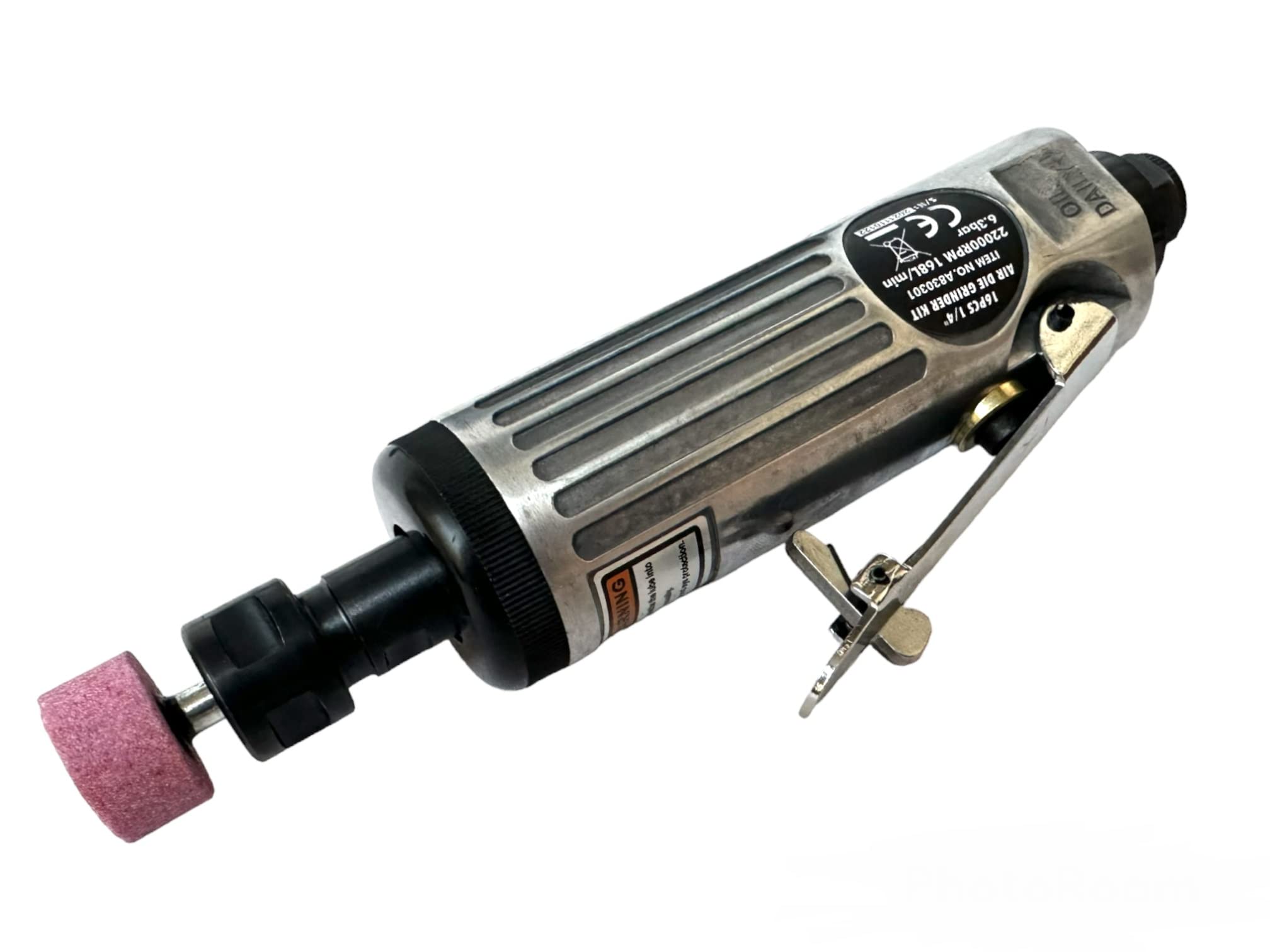 Smerigliatrice ad Aria Compressa Drimmel Fresatrice Drimer Diritta Trapano Fresa Pneumatica Per la Molatura Valigetta Con Accessori 15Pz