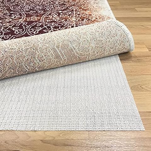 KISKIS Non Slip Rug Pad Underlay, Provides Protection and Cushioning, Anti Skid Mat Keep Rugs in Place for Carpet Area Rugs,32"x63" Cover