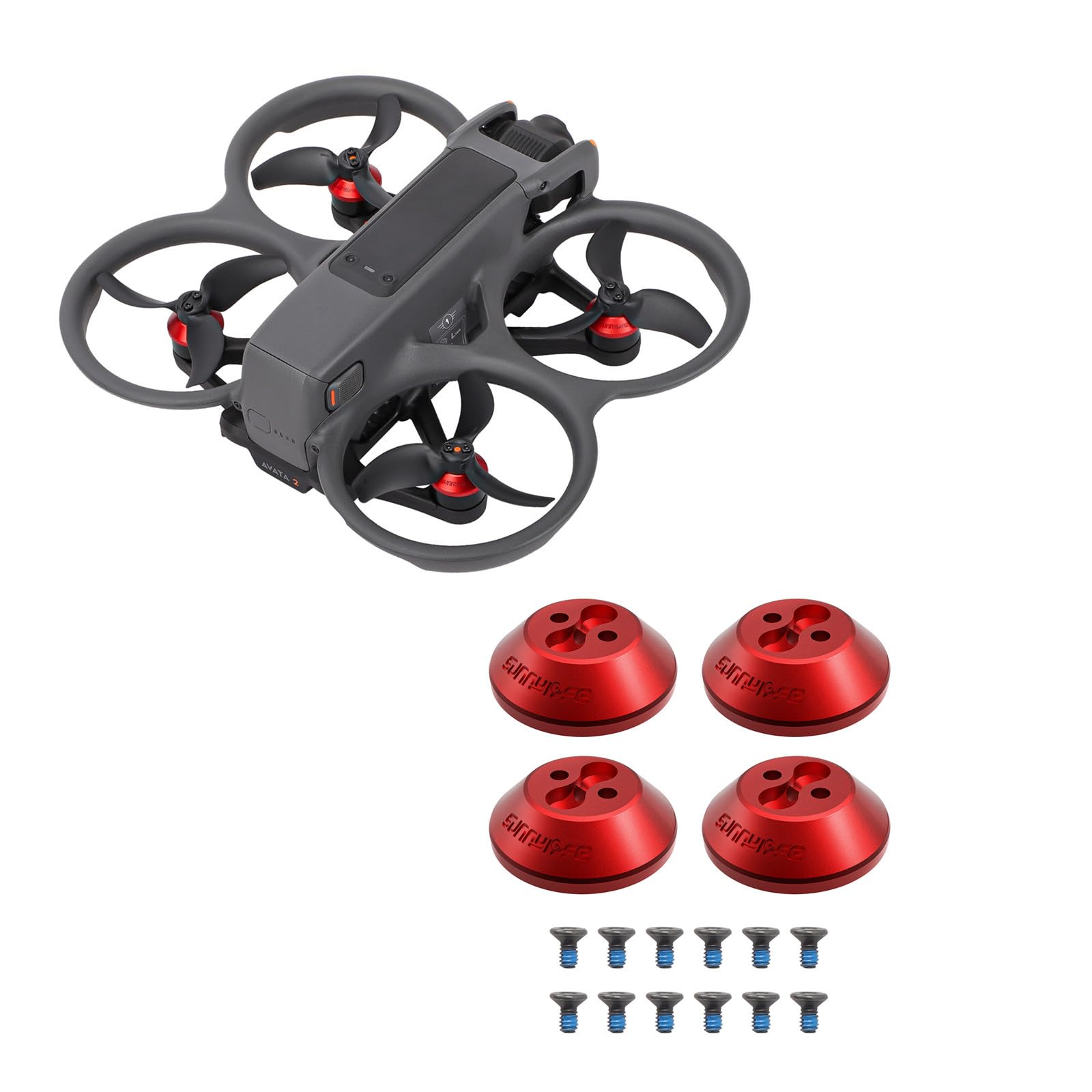 Aluminum Alloy Motor Covers for DJI Avata 2 Motor Protect Guard