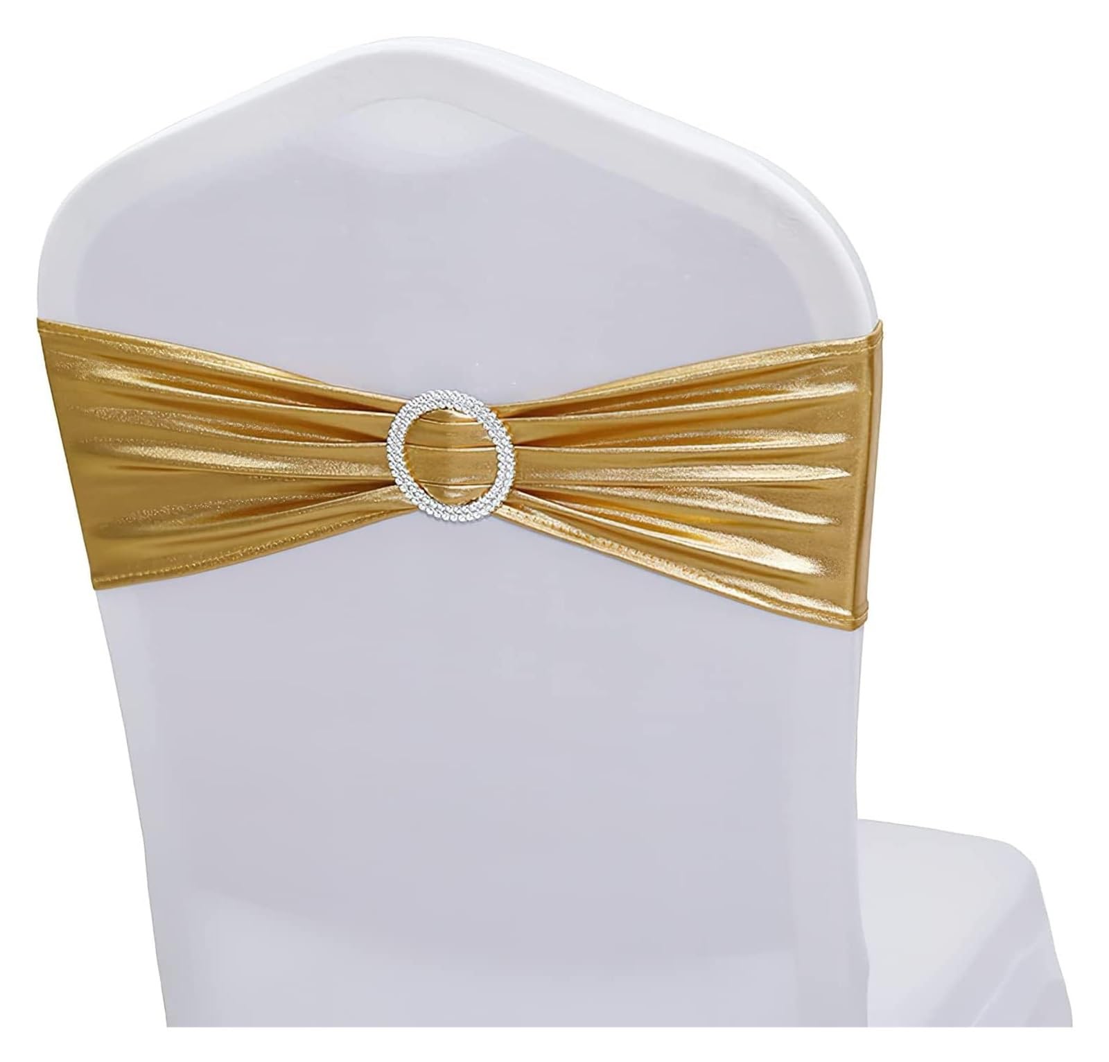 RZQVHBKXWGT chair sashes,Elastic Chair Bands Ties with Buckle Slider Covers Slipcovers,Red,100Pcs (Color : Roze, Size 50Pcs) Onecolor, 100Pcs