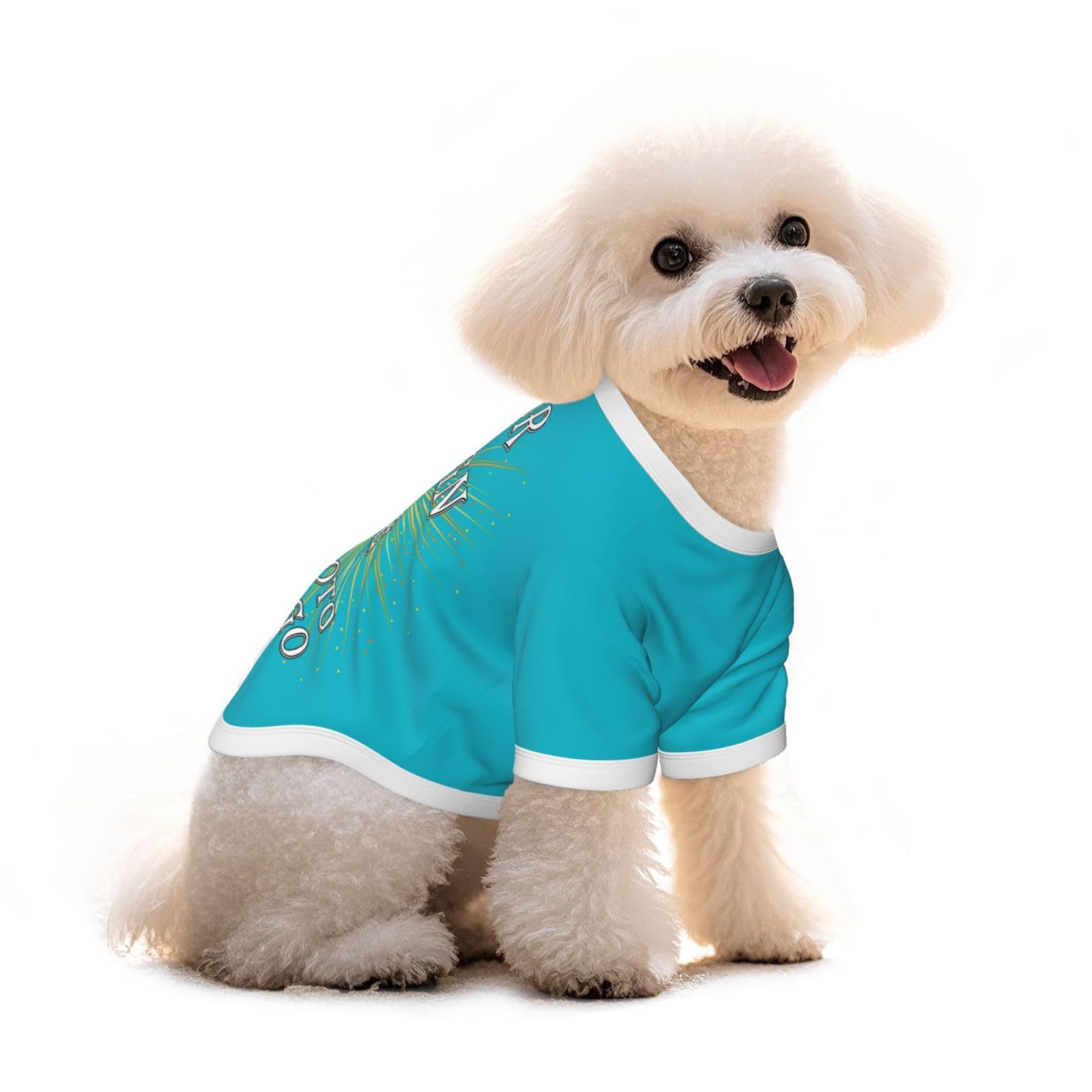 Custom Dog Coat T-Shirt – Personalized Pet Clothes with Text/Logo/Image, Small Dog Vest, Puppy Outfit, Unique Gift S