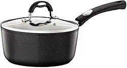 Panela de Alumínio com Revestimento Interno de Antiaderente Dimetro 20Cm, Tramontina, Mônaco 20861020, Preto