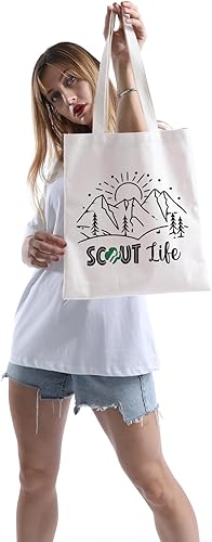 Miniatura 6 de POFULL Troop Leader Gift Troop Life Tote Bag Power Gift (Sco Life Tote bag)