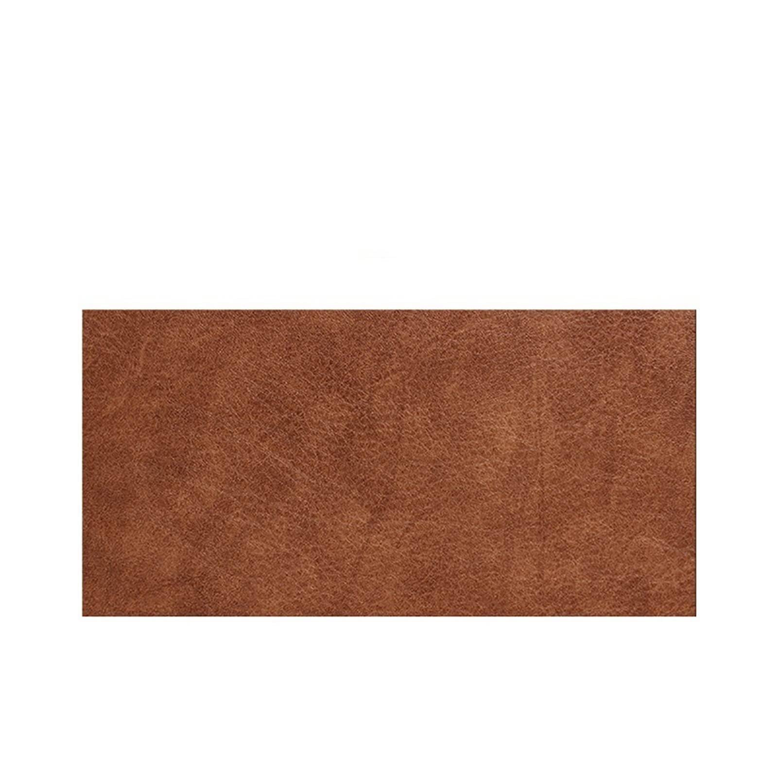 Chemin de table en cuir, double face, résistant à la chaleur, antidérapant, imperméable, pour salle à manger, cuisine et fête, intérieur et extérieur,