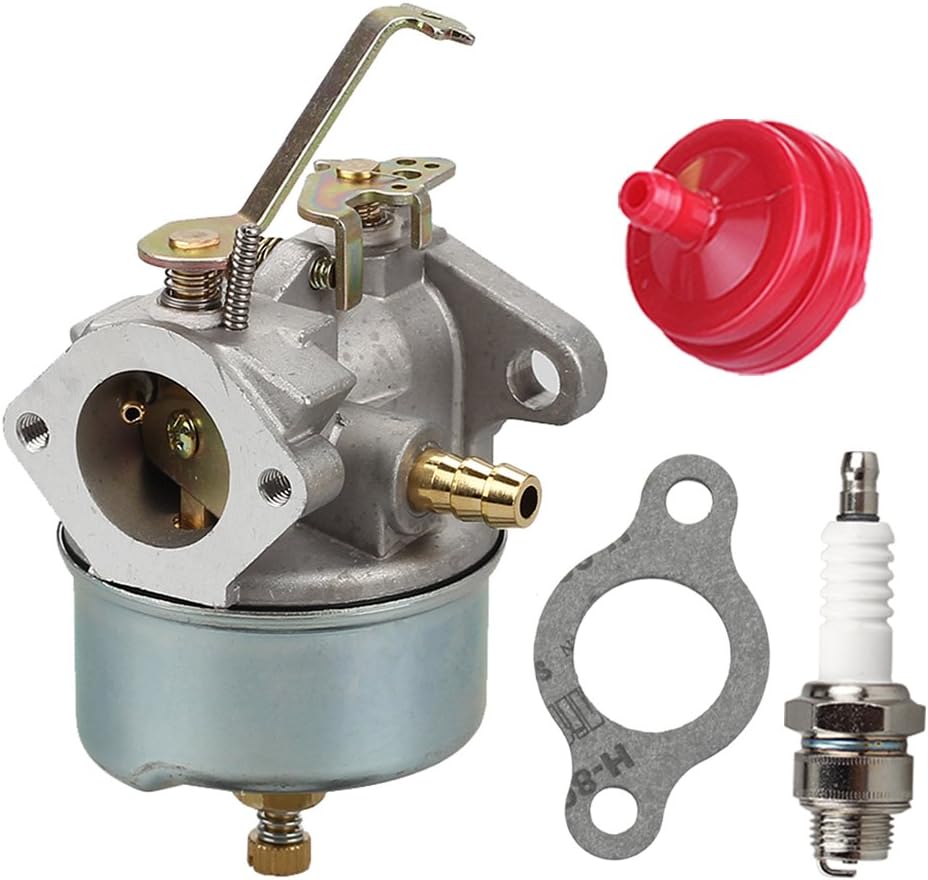 632230 632272 Carburetor with Spark Plug Fuel Filter for Tecumseh 5 HP 6 HP 631828