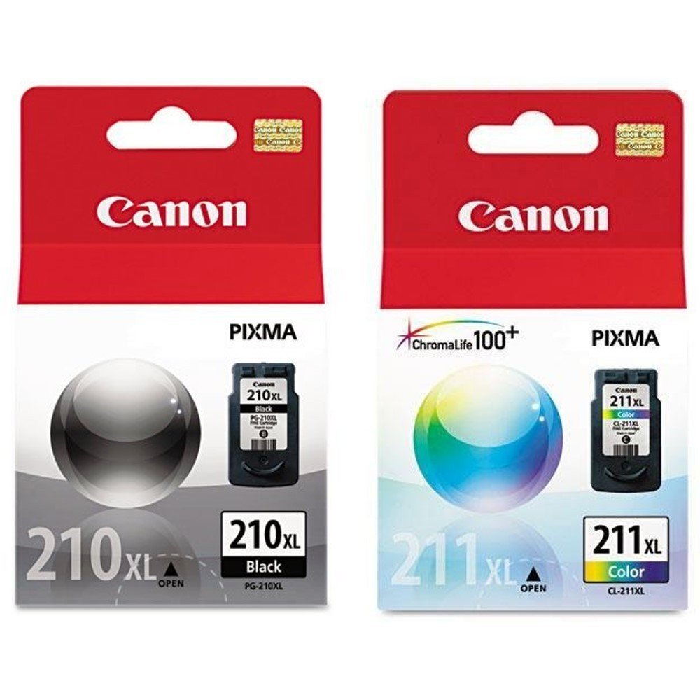 Canon CL-211 XL, PG-210 XL Cartridge (1, Black & Color) : Amazon