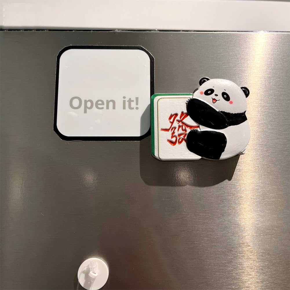 Amazon.co.jp: パンダ麻雀冷蔵庫マグネット 中国麻雀冷蔵庫マグネット 