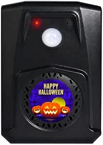 Waytronic Halloween PIR Motion Sensor Sound Player, Horror Sound Machine, 13ft/120° Detection Range, Custom Voice for Halloween Decorations