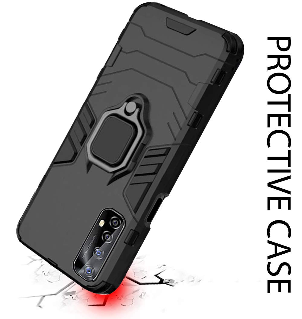 Realme 7 Case - Durable Poly Carbonate Cover -6