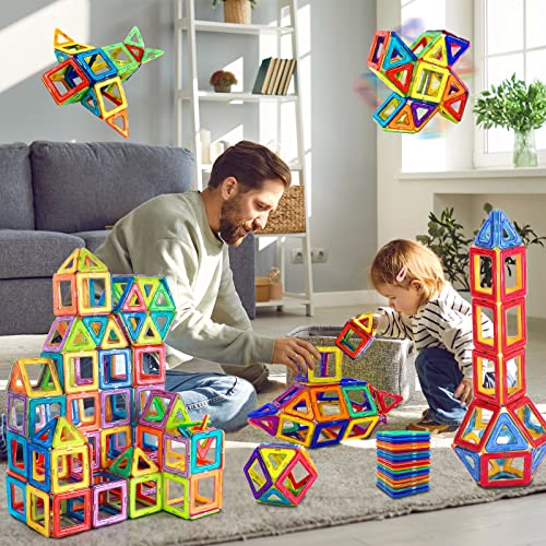morkka Magnetische Bausteine, Magnetspielzeug Magneten Kinder