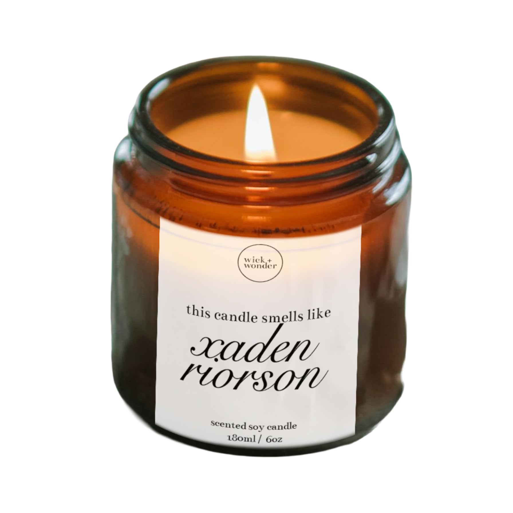 Xaden Riorson Candle | Luxury Soy Wax Candle | Xaden Riorson Merch | Xaden Candle | Book Lover Gifts | Bookish Candle (180ml, 35-40hrs burn)