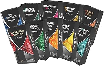 TARLESS NEXT TARLESS NEXT Cartridge, 10 Types, Suction Comparison Set