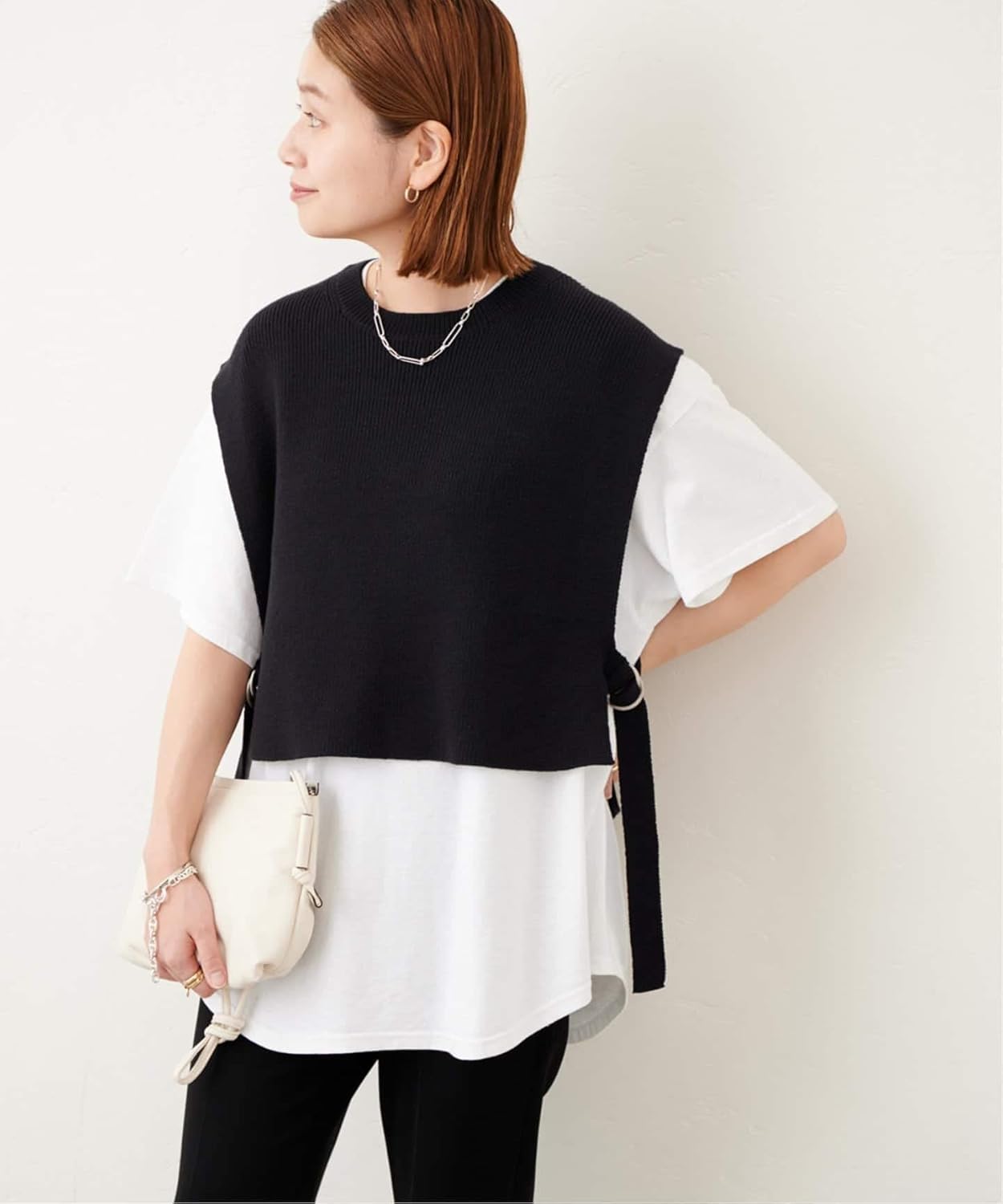 ☆完売品☆ ジャーナルスタンダード コットンリリー ベスト ブラック