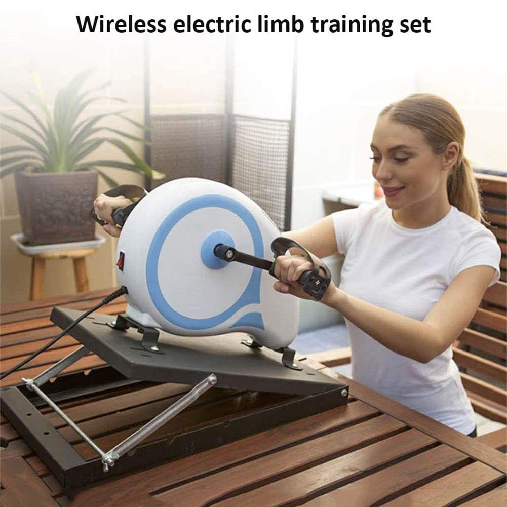 Elektryczny Rower Treningowy Z Pedałami, Przenośny Rower Treningowy, Urządzenie Do Ćwiczeń Nóg I Kolan, Regulowany Sprzęt Do Rehabilitacji Dla Seniorów
