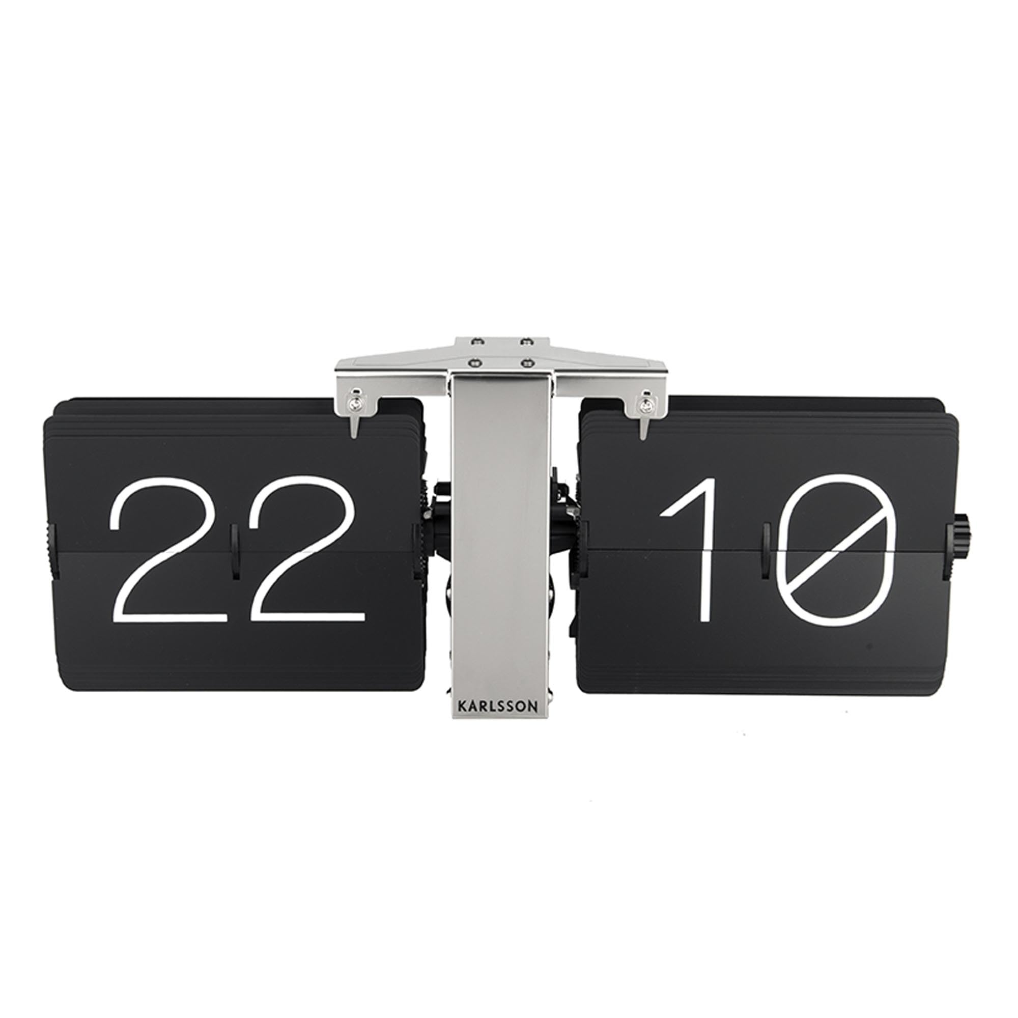 Karlsson ka5601bk no Case Reloj de Pared Metal Negro 8.5 x 36 x 14 cm